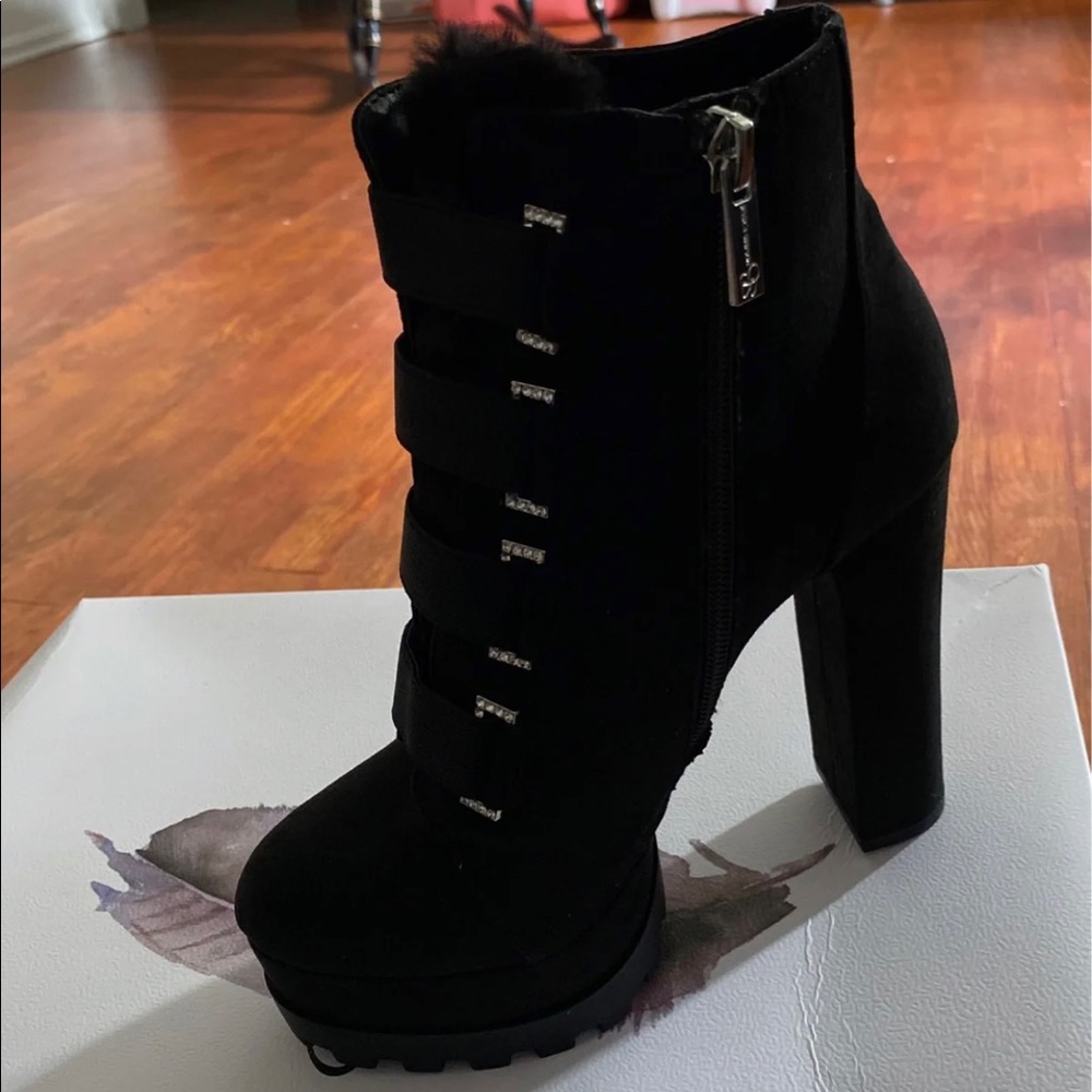 COPY - JS- Black Winter boots, Size 5, Never Worn